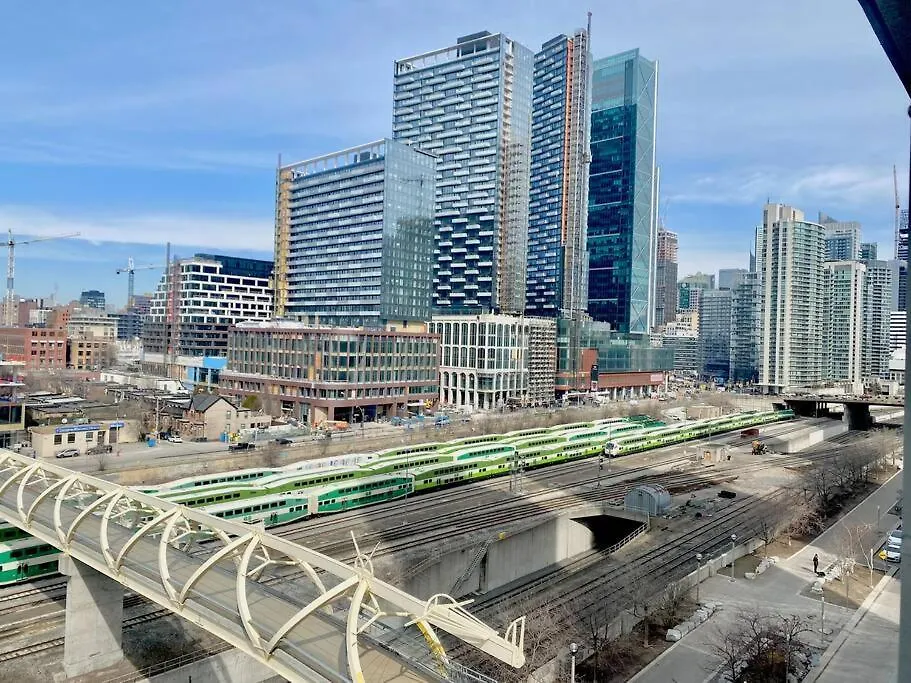 Apartment Fully Furnished Lux 1Bed Condo Toronto Canada